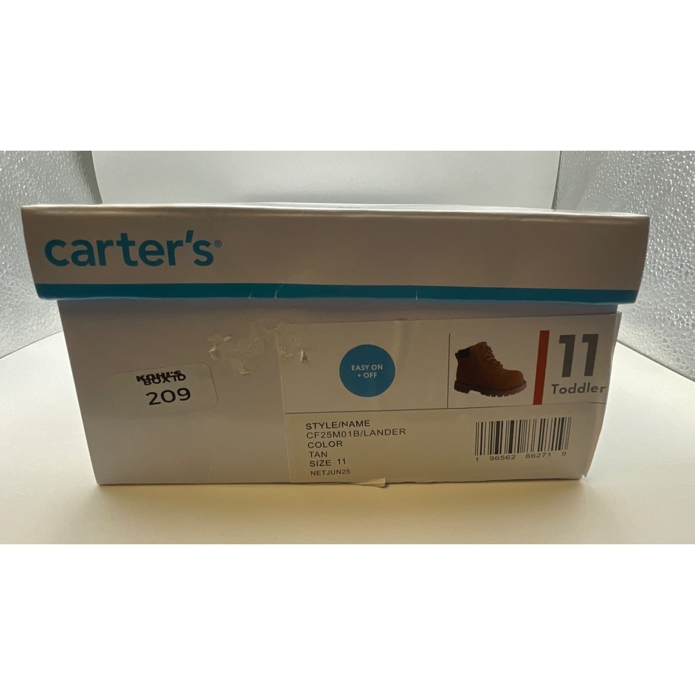 Carter's Lander Kids Boots Size 11 - Brand New - Picture 7 of 7